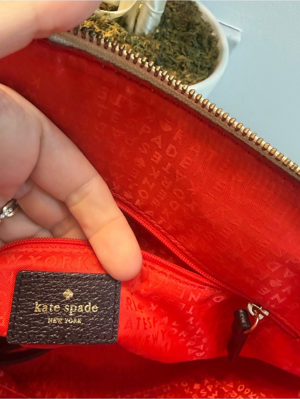Kate Spade Cream Black Wellesley Rachelle Satchel - Picture 4 of 15